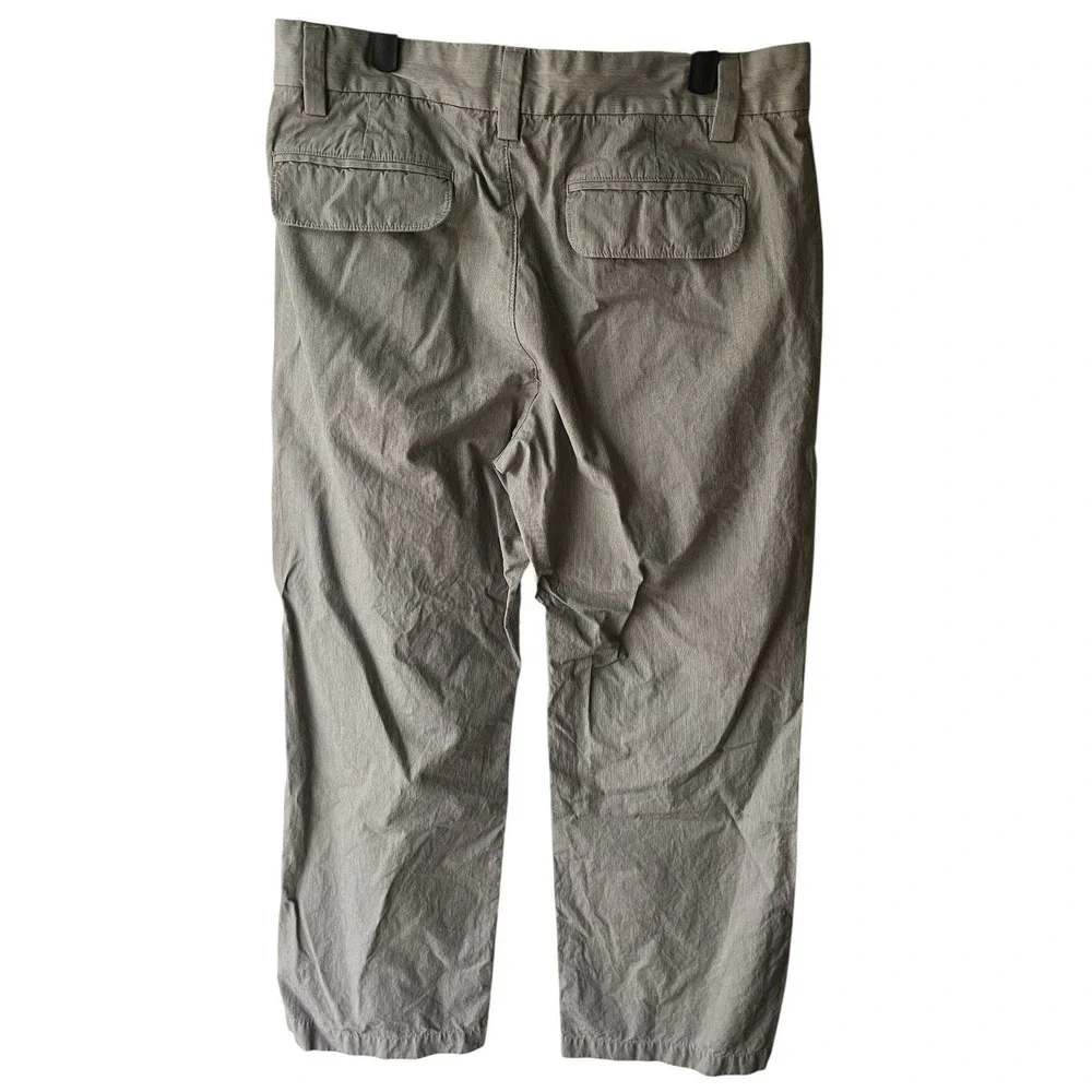 Banana Republic Men's Khaki Cotton Casual Pants 32x30 Straight Leg